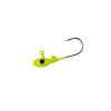 Bobby Garland Mo' Glow Grappie Jigheads - 1/16 Oz Chartreuse #116MGH63