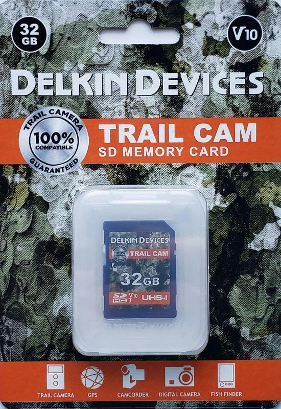 Delkin Devices Trail Cam SD 32GB Memory Card #DDSDTRL-32GB Delkin Devices Trail Cam SD 32GB Memory Card #DDSDTRL-32GB