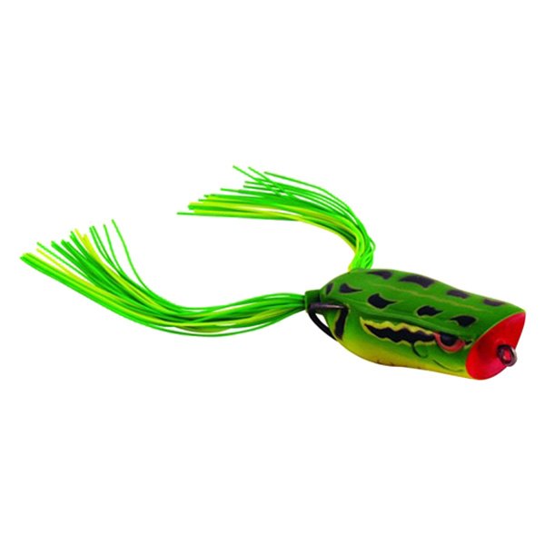 SPRO Bronzeye Popper 2.3' 1-2 Oz - Green Tree Frog - Soft Bait #SBEPP60GRNT SPRO Bronzeye Popper 2.3" 1/2 Oz - Green Tree Frog - Soft Bait #SBEPP60GRNT