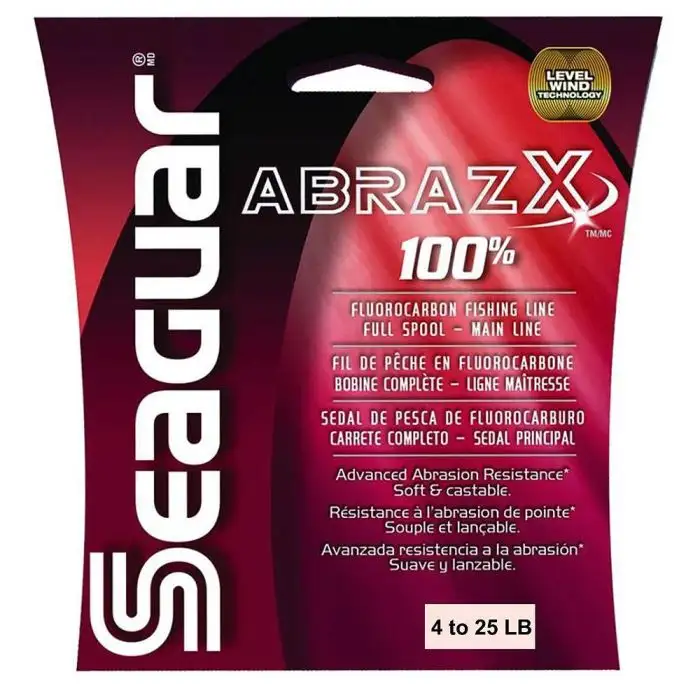 Seaguar Abrazx Fluorocarbon Line - 17lb #17AX200 Seaguar Abrazx Fluorocarbon Line - 17lb #17AX200
