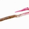 Zoom U-Tail Worms - 6" Pumpkin Fire Tail #001-14