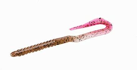 Zoom U-Tail Worms - 6' Pumpkin Fire Tail #001-14 Zoom U-Tail Worms - 6" Pumpkin Fire Tail #001-14