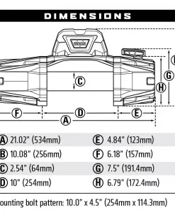 Warn VR EVO 8000LB Winch #103250