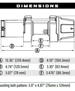Waen VRX 3500LB Winch #101035