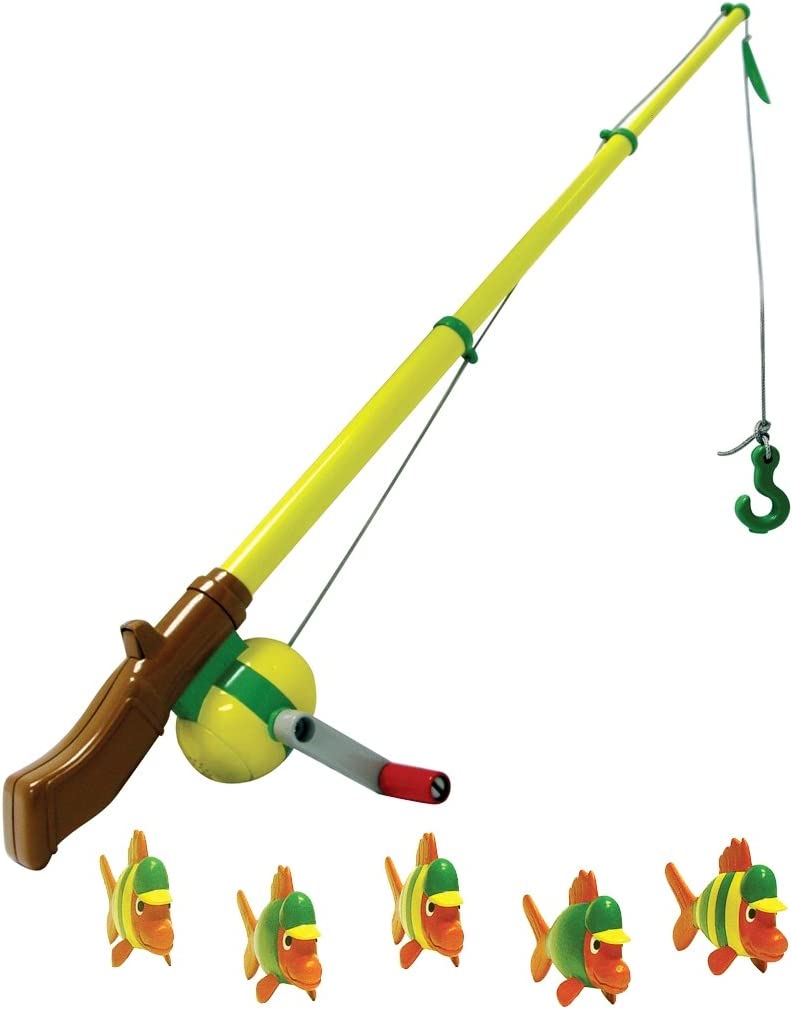 Ertl John Deere Electronic Sounds Toy Fishing Pole #35073A Ertl John Deere Electronic Sounds Toy Fishing Pole #35073A