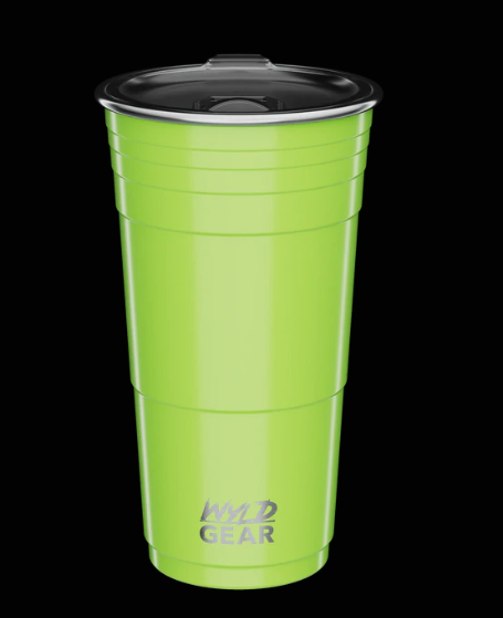 LIME GREEN Wyld Gear 24 oz. Wyld Cup #WYLD24-18LG
