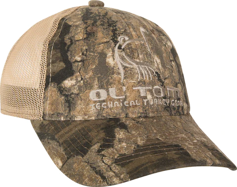 Ol' Tom Camo Mesh Back Ol' Tom Logo Cap #OT2550-003 Ol' Tom Camo Mesh Back Ol' Tom Logo Cap #OT2550-003