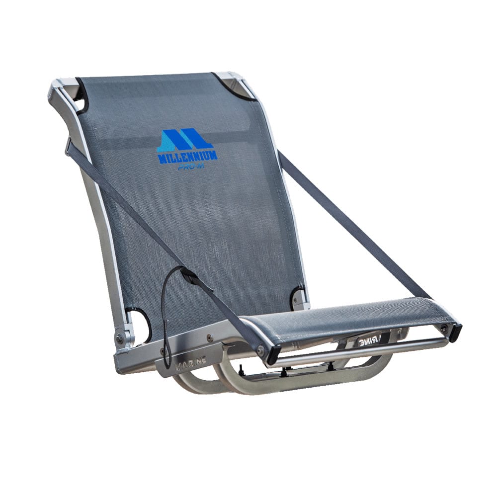 GRAY Millennium Marine Pro-M 100 Boat Seat #P-100-GY