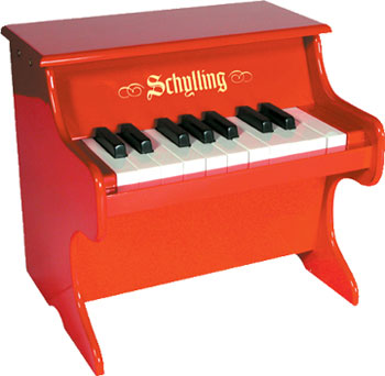 Schylling Mini Red Piano #SCHMRP Schylling Mini Red Piano #SCHMRP