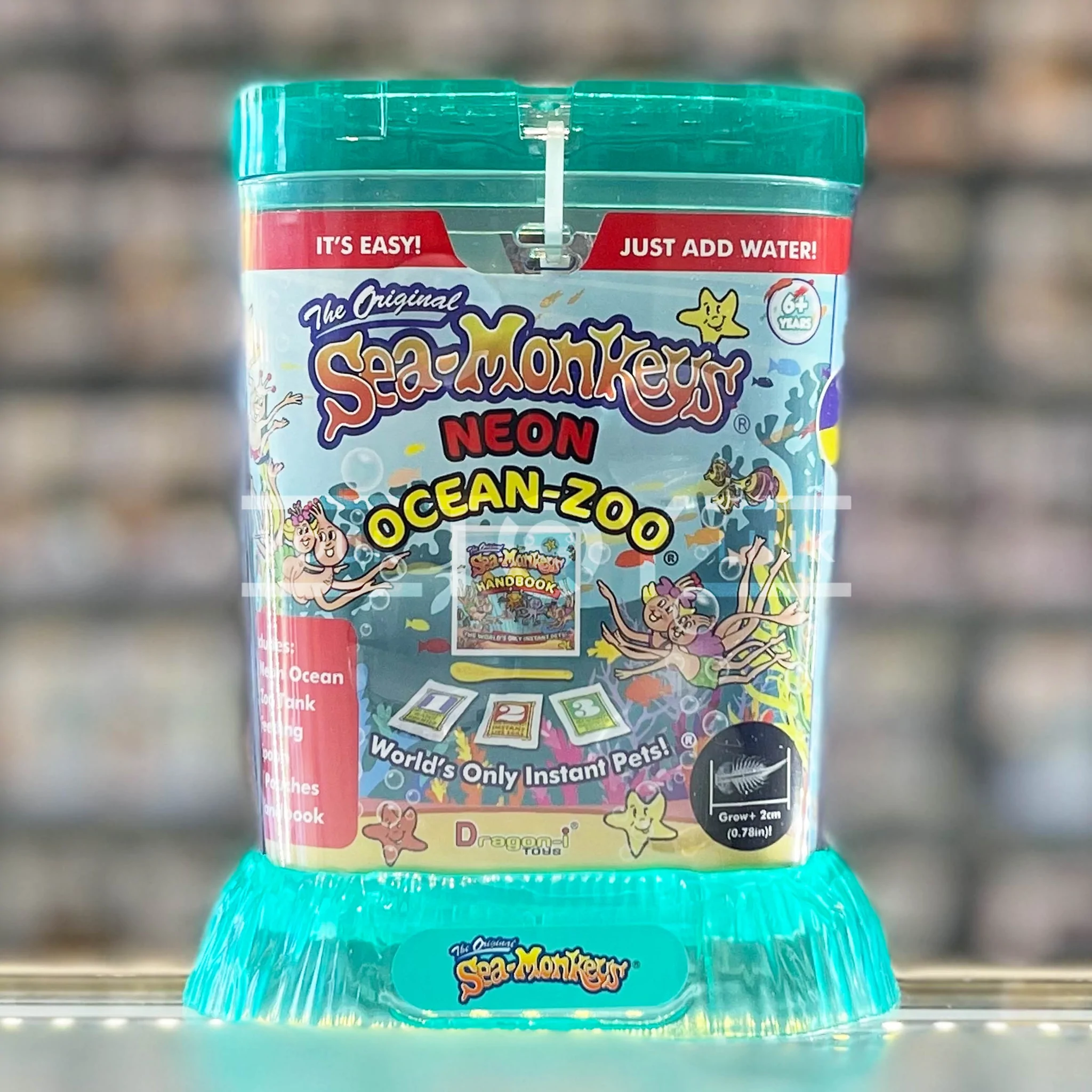 Schylling Sea Monkeys Neon Ocean Zoo #23232 Schylling Sea Monkeys Neon Ocean Zoo #23232