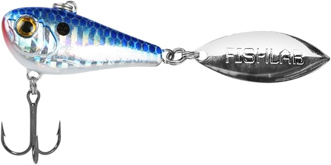 Fishlab Bio Shad Tail Spin #SWT-75-BLU Fishlab Bio Shad Tail Spin #SWT-75-BLU