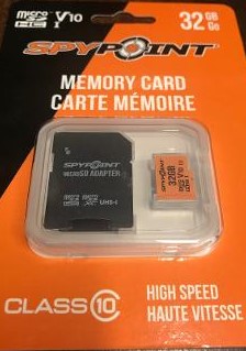 SpyPoint 32GB Micro SD Card #DMSDSP32 SpyPoint 32GB Micro SD Card #DMSDSP32