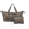 Girlie Girl Neoprene Duffle Bag - Brown Leopard #NP-6503DB
