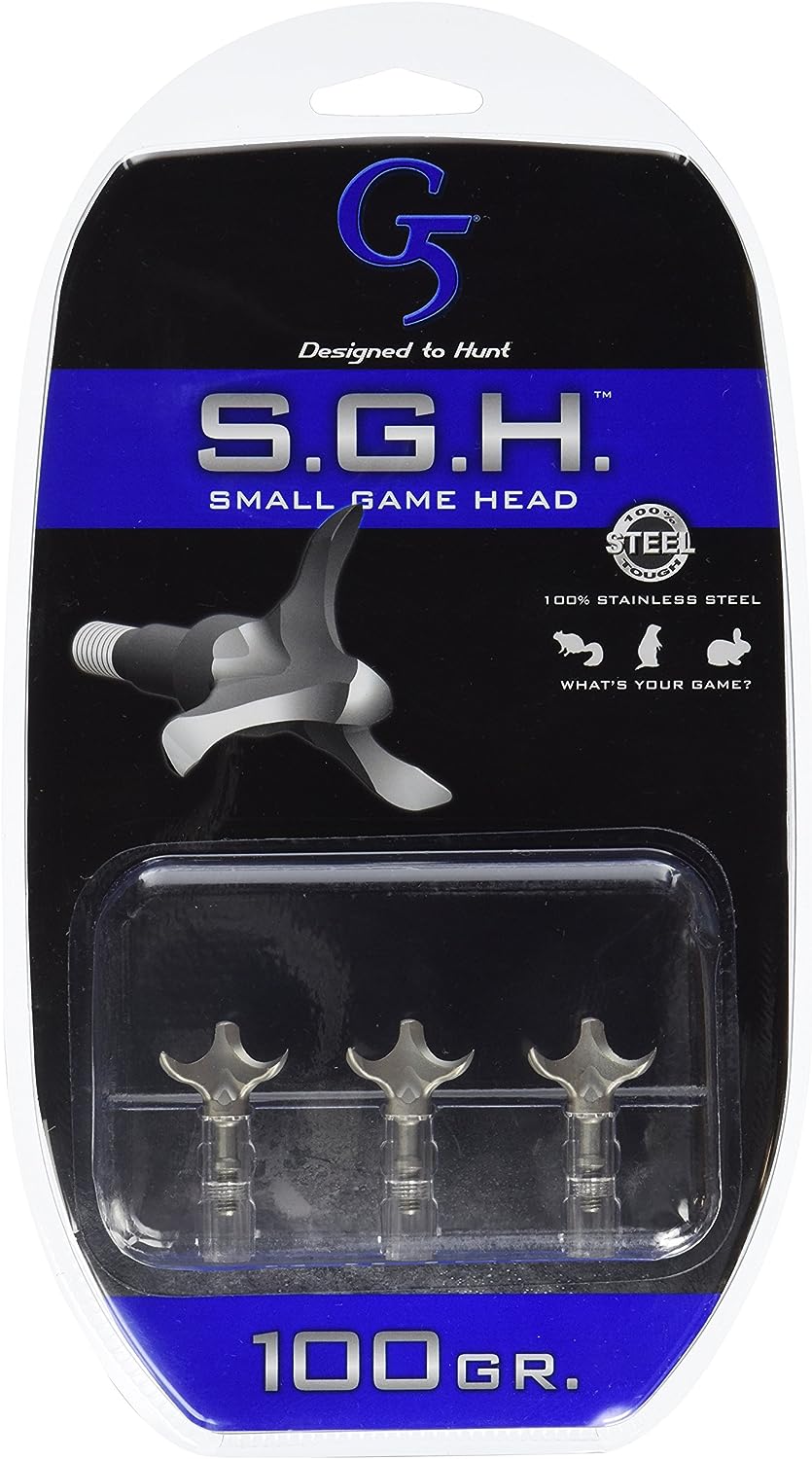 G5 Outdoors Small Game Broadheads #00150SGH G5 Outdoors Small Game Broadheads 100 Grain #00150SGH