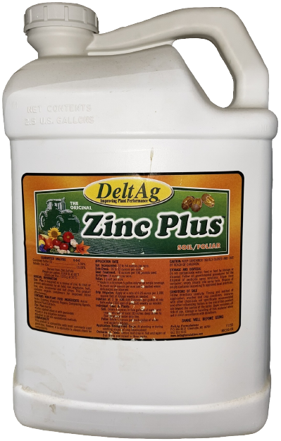 Zinc Plus 2.5 Gallons Zinc Plus 2.5 Gallons