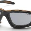 Pyramex Carhartt Carthage Anti-Fog Safety Glasses - Gray #CHB420DTP