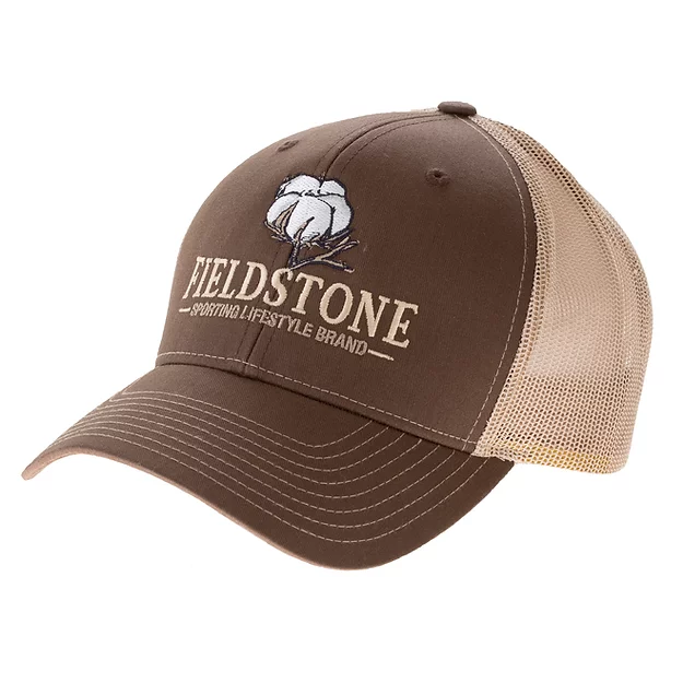 Fieldstone Cotton Hat Brown/Tan #R082 Fieldstone Cotton Hat Brown/Tan #R082
