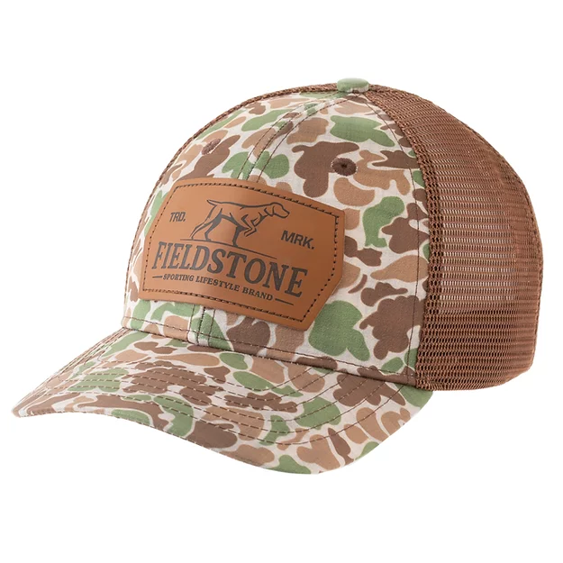 Fieldstone Old School Camo Hat #R197 Fieldstone Old School Camo Hat #R197