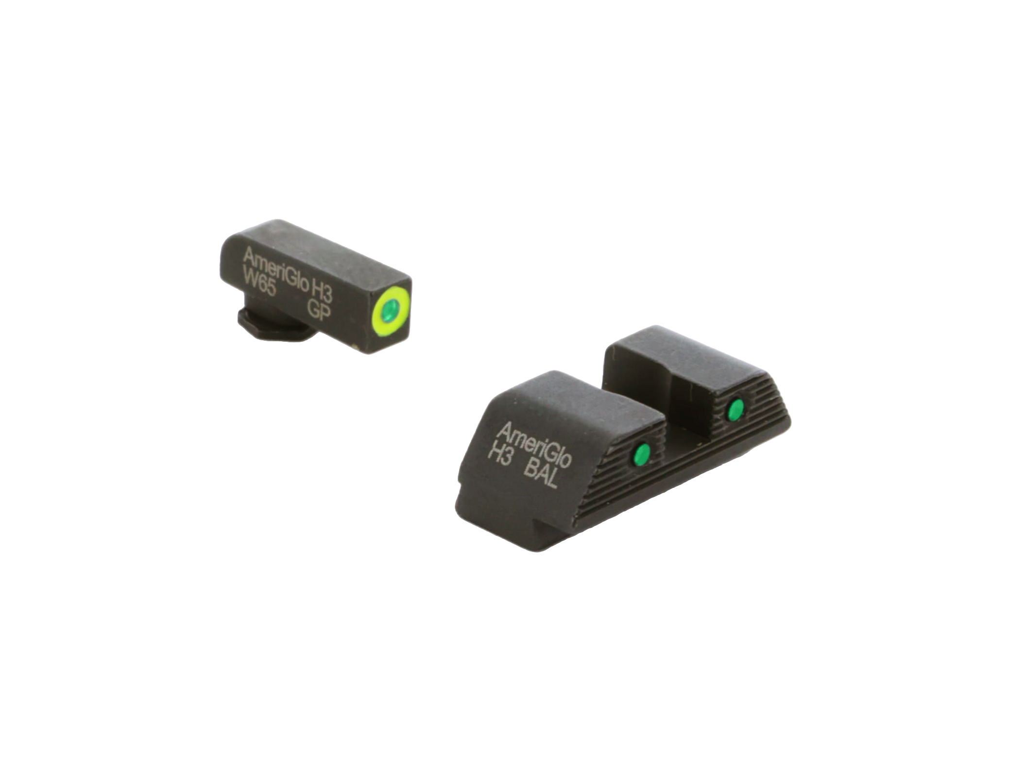 AmeriGlo Trooper Sight Set for Glock Gen 1-4 10mm/.45/.357 #GL-820 AmeriGlo Trooper Sight Set for Glock Gen 1-4 10mm/.45/.357 #GL-820