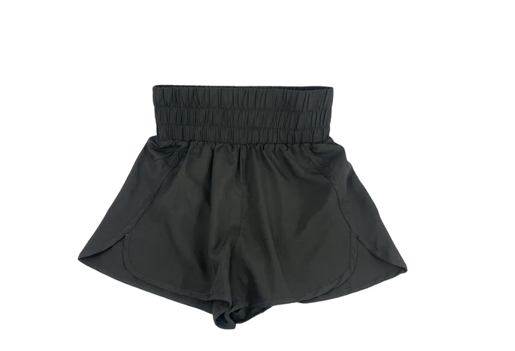 BLACK Girlie Girl Women's Elastic Waist Shorts - Black #SH-0524