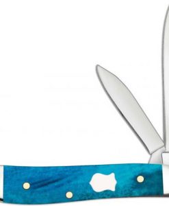 Case Knife Peanut Carribean Blue Bone #CK50667