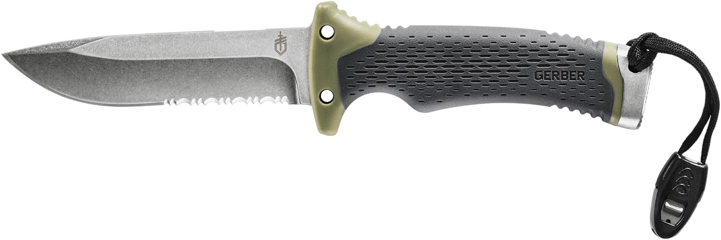 Gerber Ultimate Survival Fixed Blade Knife #31-003941 Gerber Ultimate Survival Fixed Blade Knife #31-003941