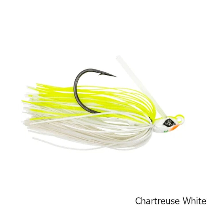 Googan Squad Grass Hero Jig - Chartreuse White #1020GGS10004Y Googan Squad Grass Hero Jig - Chartreuse White #1020GGS10004Y