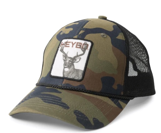Heybo Old School Deer Trucker - Old School Camo #HEY7437 Heybo Old School Deer Trucker - Old School Camo #HEY7437