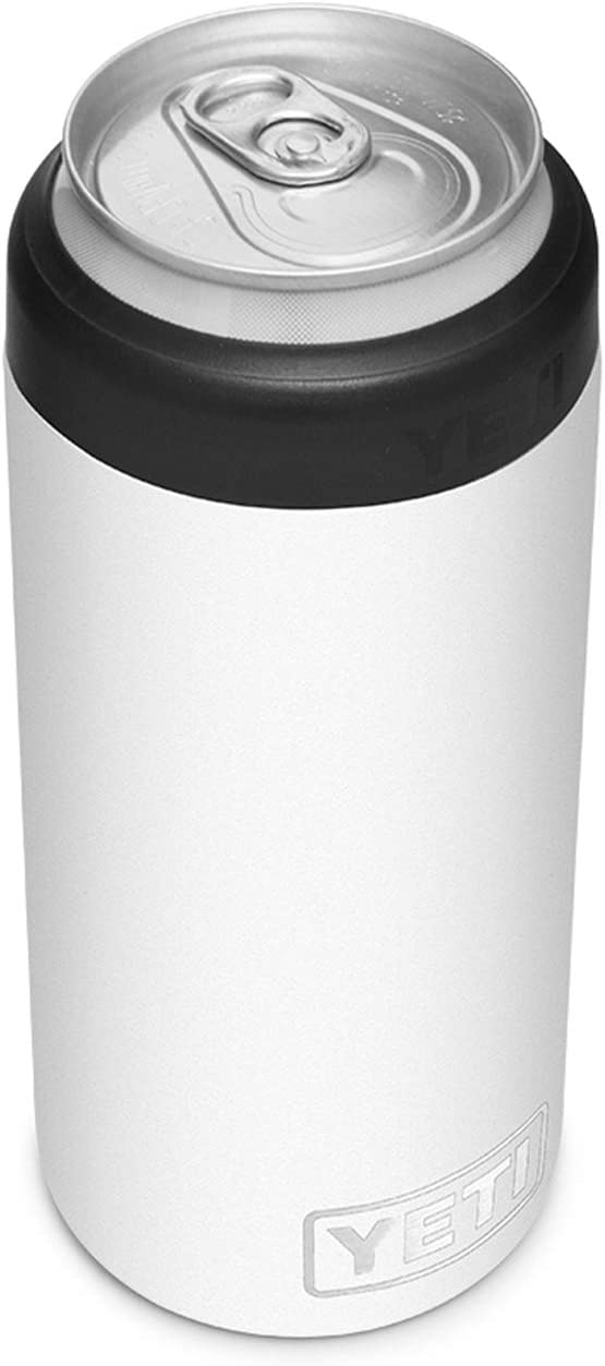 Yeti Rambler 12 oz. Colster Slim Can Insulator - White #21070090082 Yeti Rambler 12 oz. Colster Slim Can Insulator - White #21070090082