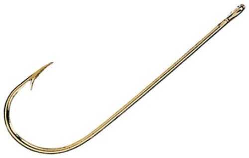 Eagle Claw Fishing Tackle Hook - Gold Aberdeen #202AH-8 Eagle Claw Fishing Tackle Hook - Gold Aberdeen #202AH-8