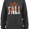 Royce Hello Fall Applique Cozy Fleece