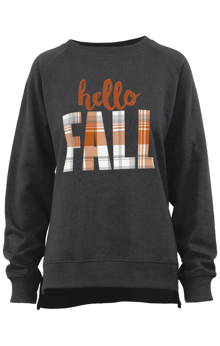 Royce Hello Fall Applique Cozy Fleece Royce Hello Fall Applique Cozy Fleece