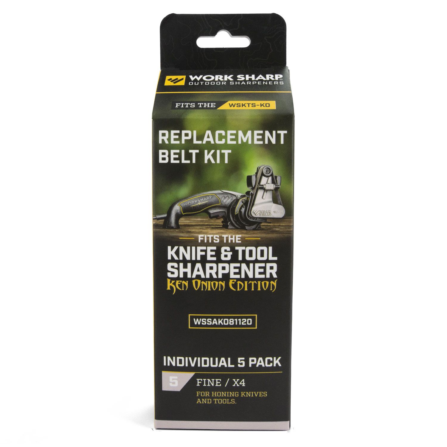 Work Sharp White X4 Fine 3000 Grit Replacement Belt Kit #WSSAK081120 Work Sharp White X4 Fine 3000 Grit Replacement Belt Kit #WSSAK081120