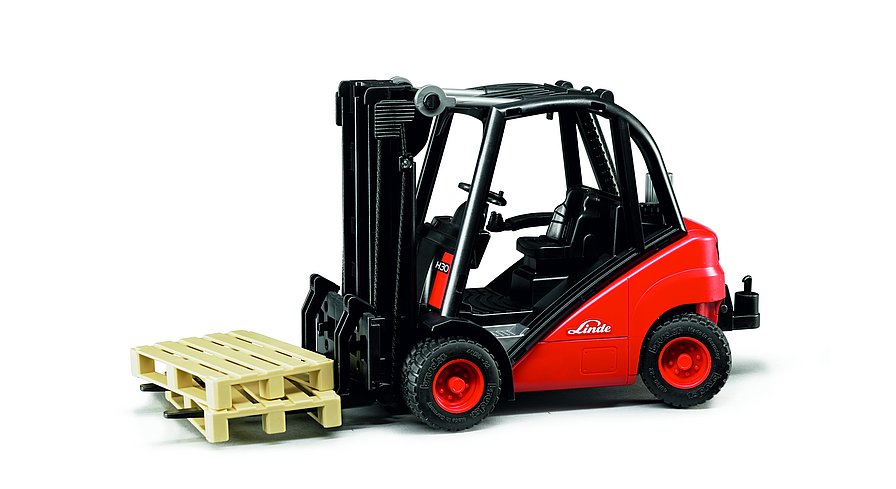 Bruder Linde H30D Fork Lift #02511 Bruder Linde H30D Fork Lift #02511