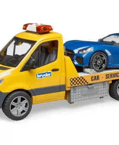 Bruder MB Sprinter Tow Truck With Bruder Roaster, Light And Sound Module #BT02675