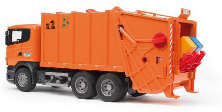 Bruder Scania R-Series Garbage Truck #BT3560 Bruder Scania R-Series Garbage Truck #BT3560