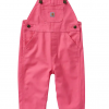 Carhartt Infant Girl's Loose Fit Canvas Bib Overall #CM9712