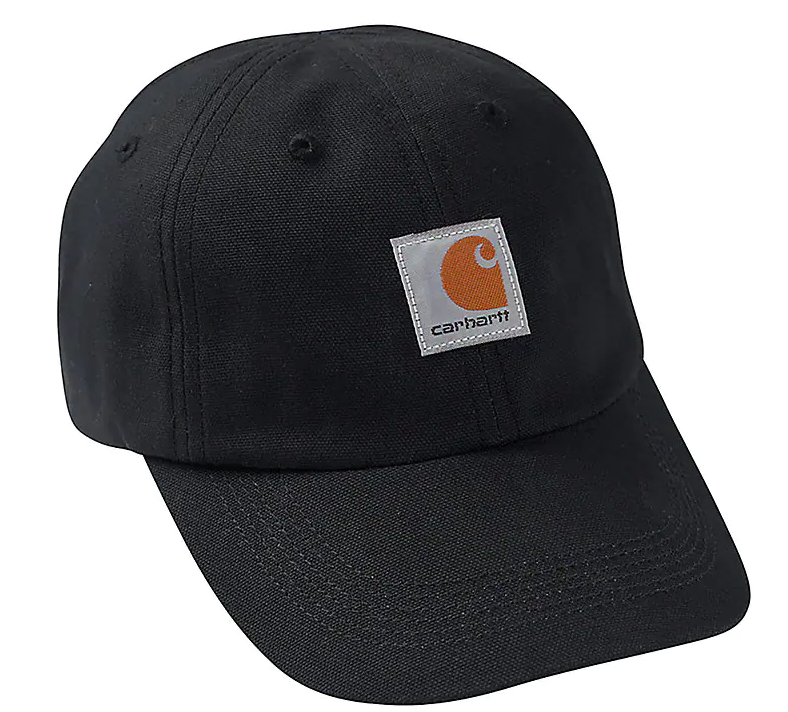 Carhartt Infant Signature Canvas Cap - Black #CB8900 Carhartt Infant Signature Canvas Cap - Black #CB8900