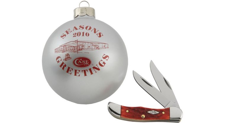 Case Knife Holiday Pocket Hunter Christmas Ornament #CASEHOLIDAY'10 Case Knife Holiday Pocket Hunter Christmas Ornament #CASEHOLIDAY'10