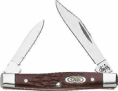 Case Knife Jigged Brown Synthetic Pen Stainless #00083 Case Knife Jigged Brown Synthetic Pen Stainless #00083