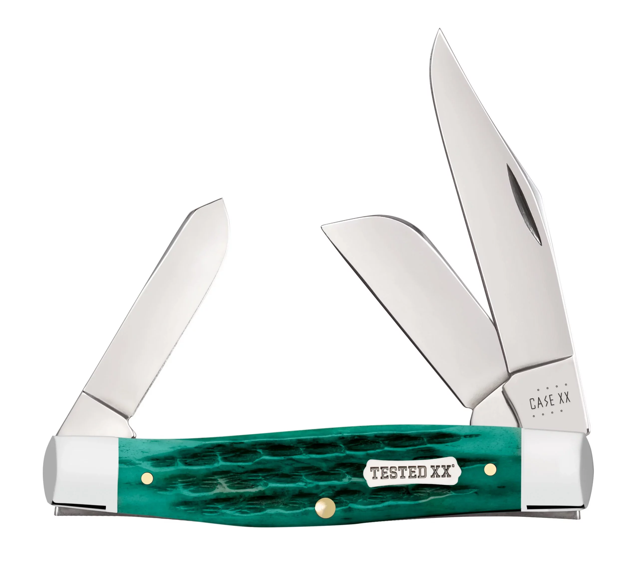 Case Knife Kinfolk Jig Jade Bone Large Stockman #48939 Case Knife Kinfolk Jig Jade Bone Large Stockman #48939