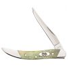 Case Knife Slanted Bolster Mint Green Bone #18661SS