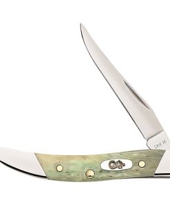 Case Knife Slanted Bolster Mint Green Bone #18661SS