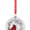 Ganz Ornament - In Spirit, Heart And Memory, Love Lives Forever #EX22313