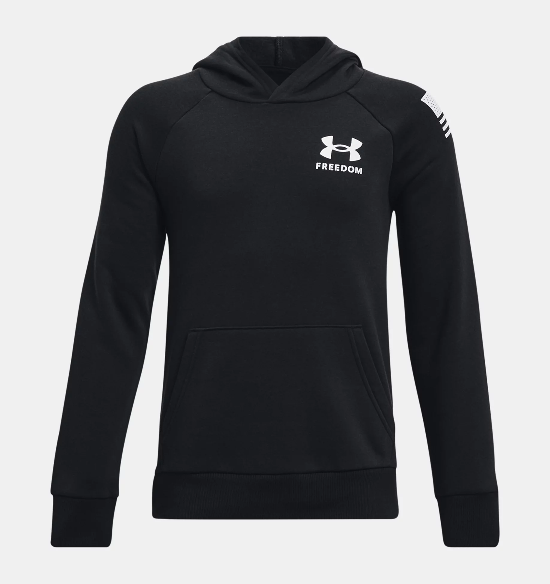 UA Boys' Freedom Rival Fleece Print Hoodie UA Boys' Freedom Rival Fleece Print Hoodie