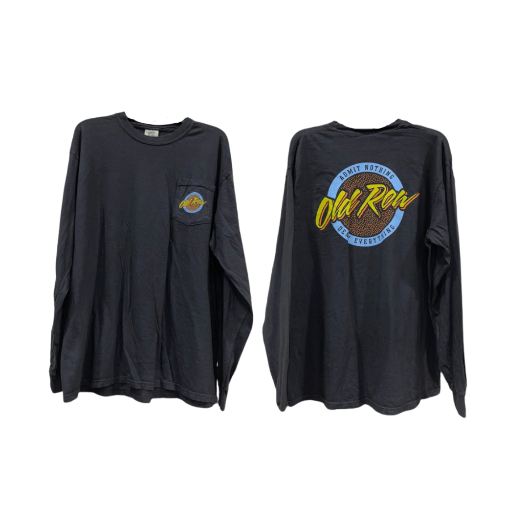 Old Row Circle Logo Pocket Tee Long Sleeve #WROW-2583 Old Row Circle Logo Pocket Tee Long Sleeve #WROW-2583