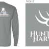 Hunt to Harvest Long Sleeve Solo Stand Alloy Gray