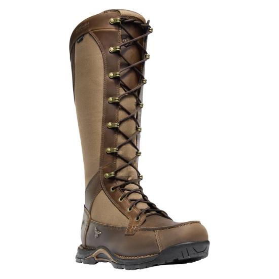 Danner Men's Sharptail 17" Gore-Tex Waterproof Side-Zip Snake Boot Brown #45041 Danner Men's Sharptail 17" Gore-Tex Waterproof Side-Zip Snake Boot Brown #45041