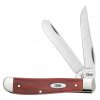 Case Knife Smooth Chestnut Bone Mini Trapper #28700