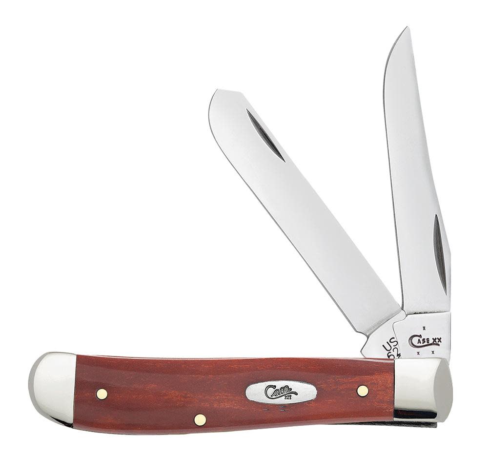Case Knife Smooth Chestnut Bone Mini Trapper #28700 Case Knife Smooth Chestnut Bone Mini Trapper #28700